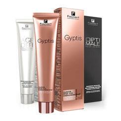 Produits capillaires Fauvert Professionnel – gamme Gyptis et Opti Male utilisés chez La P’tite Brune à Saumur
