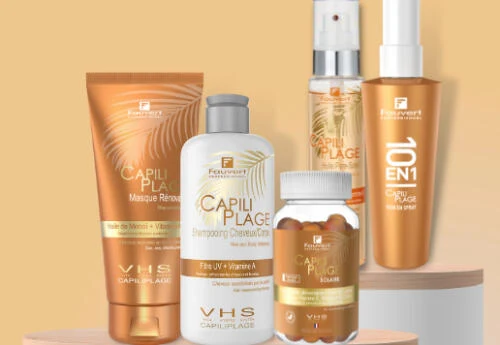 Produits Fauvert Professionnel Capiliplage utilisés au salon La P’tite Brune